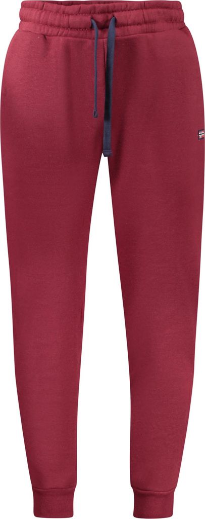 Gefütterte Herren-Sporthose lila - Elastischer Bund & Taschen