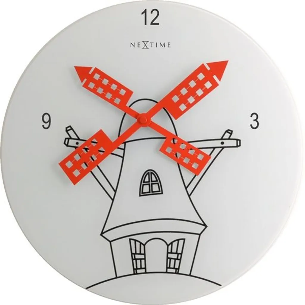 Orologio da parete 8807 Nextime WINDMILL 30cm