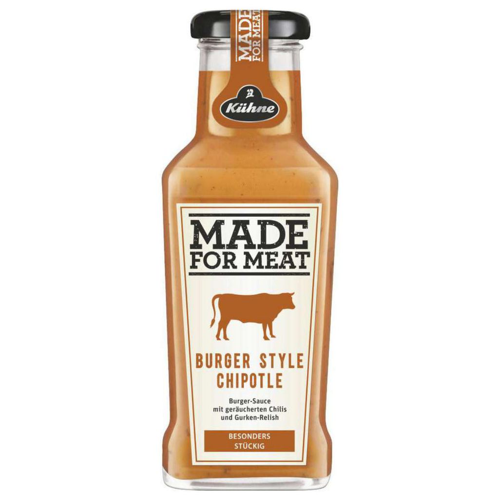Kuehne Made for Meat Chip Burger Style cremige Grillsauce Produktbild 