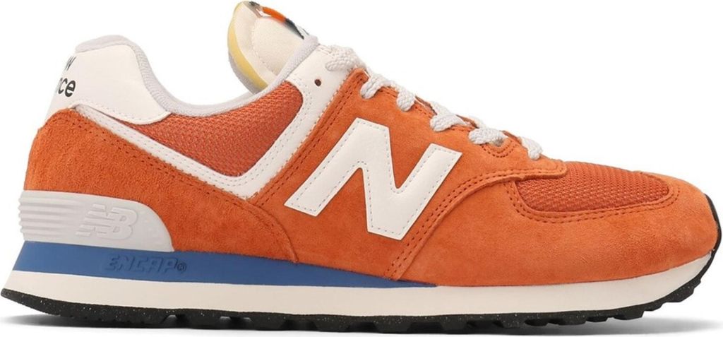 New Balance Classic 574 - Herren Sneakers Schuhe Orange U574VPA , EU 44 US 10