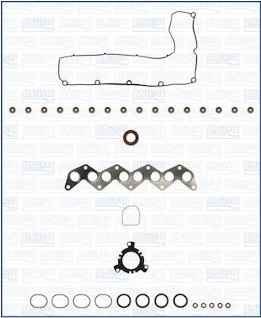 AJUSA 53020500 Zylinderkopf Dichtungssatz passend für PEUGEOT 308 SW I (4E, 4H) 308 I Schrägheck (4A, 4C) 407 SW (6E) 308 CC (4B) 407 (6D)