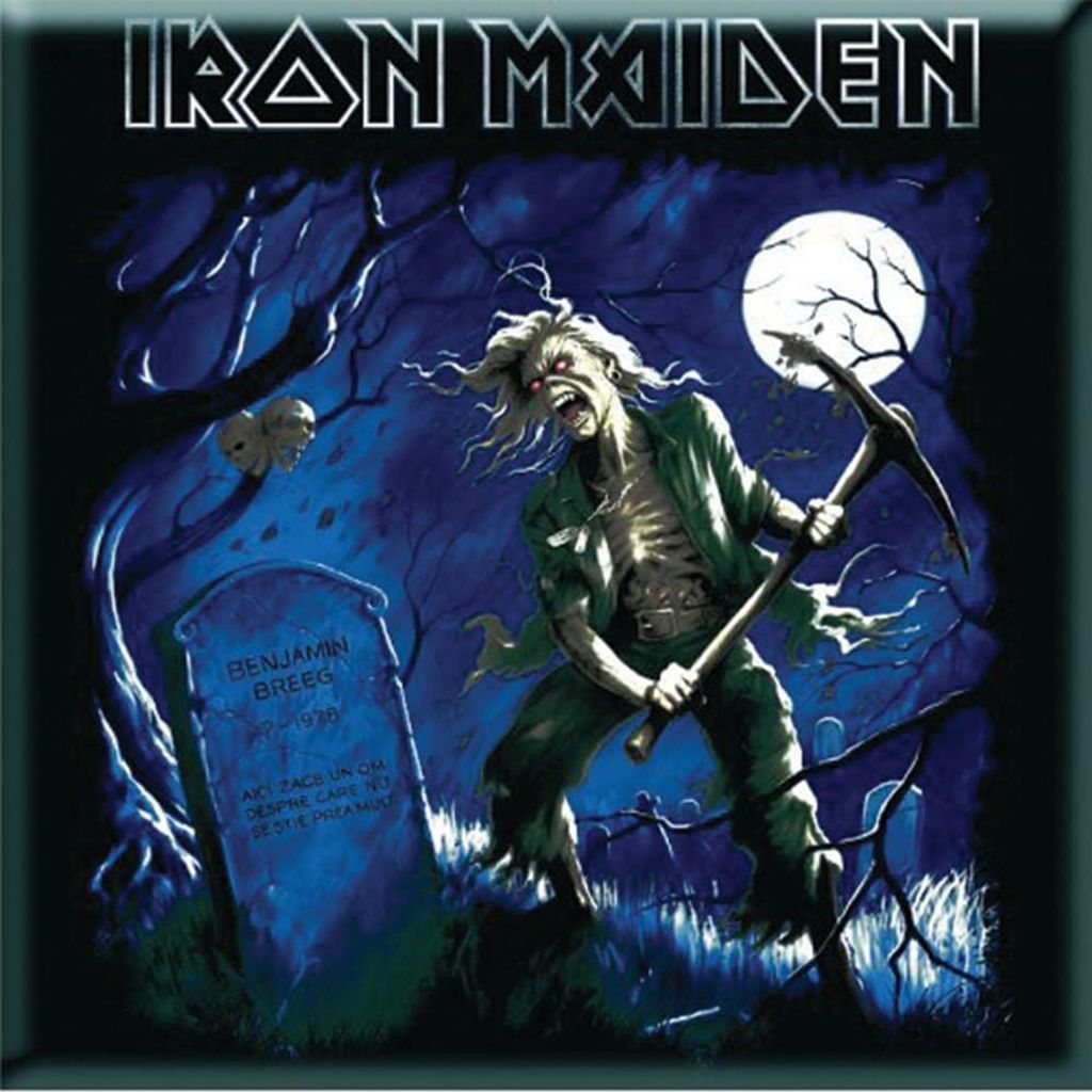 Iron Maiden - Aimant pour réfrigérateur "Benjamin Breeg" Image du produit 