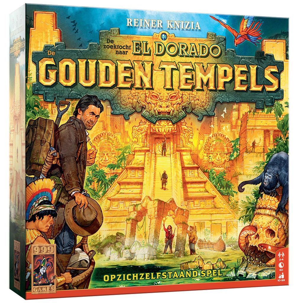 999 Games 999 Games Die Suche nach El Dorado, das Brettspiel der goldenen Tempel