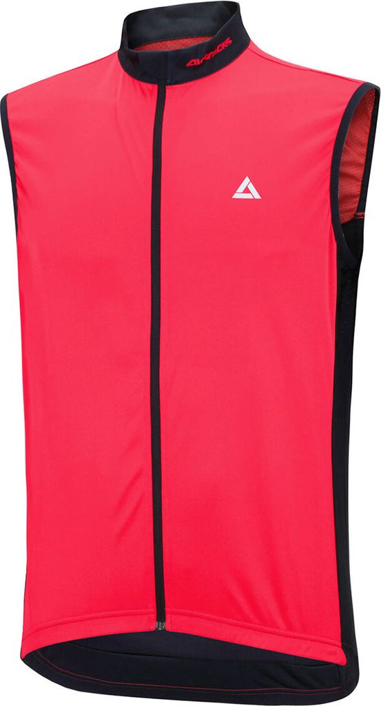 Airtracks Fahrradtrikot Ärmellos Comfort Line Rot XXL