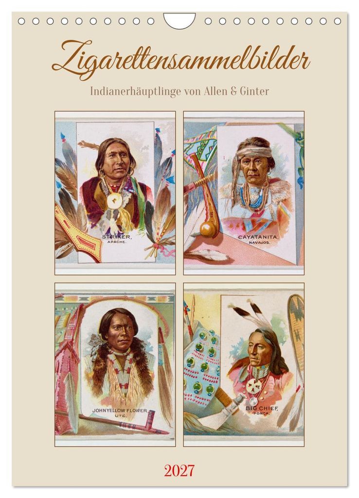 Zigarettensammelbilder (Wandkalender 2027 DIN A4 hoch), CALVENDO Monatskalender