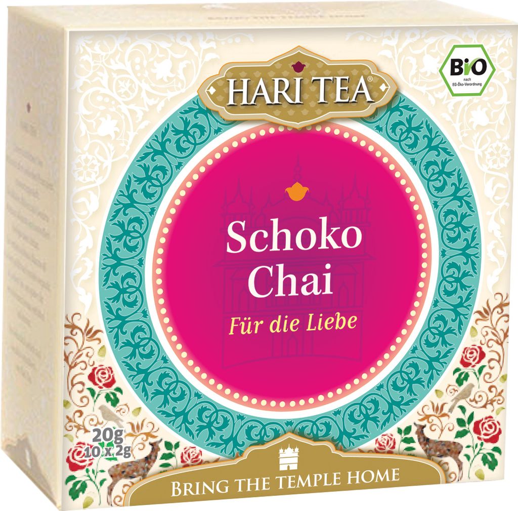 Hari Tea Mystery of Desire Schoko Chai -- 20 g Produktbild 