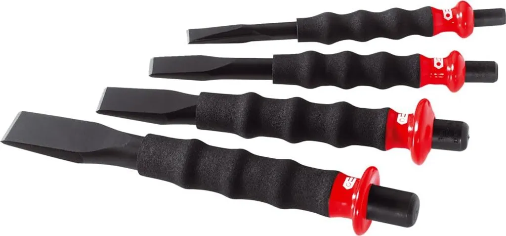 Set 4 outils de frappe avec manche ergonomique anti-vibration Facom