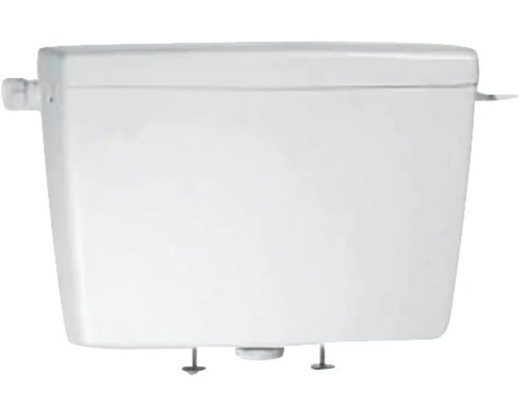 Réservoir WC en céramique T 2450 avec bouton double chasse d'eau ECO
