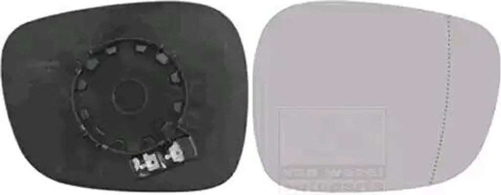 Rétroviseur droit BMW X3 anti angle mort pour éviter les chocs
