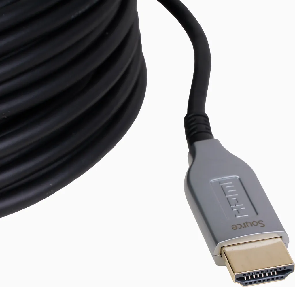 Cavo HDMI 20 metri Hama 00205276 Argento - 4K High Speed con Ethernet - 4