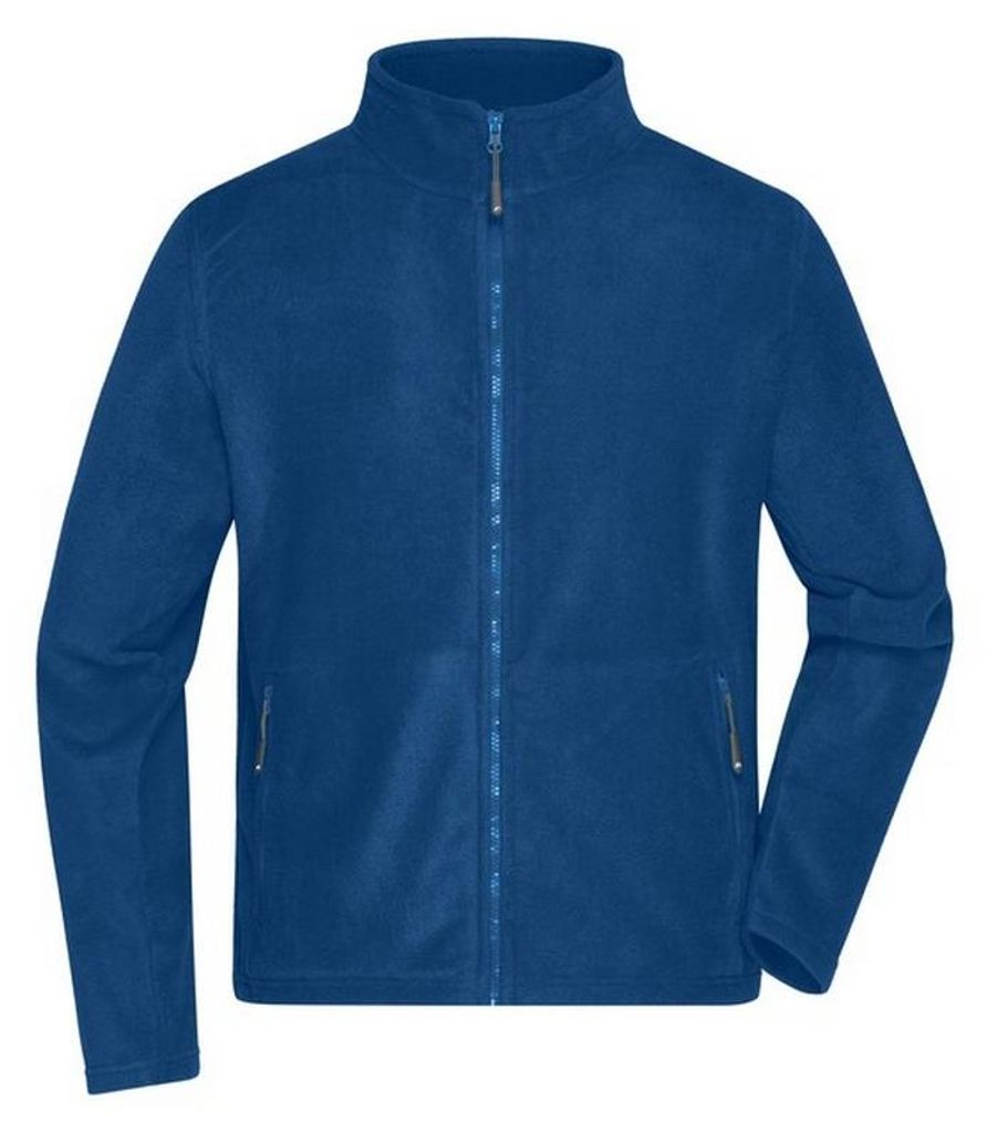 James and Nicholson - Fleecejacke für Herren LT2504 (4XL) (Königsblau)