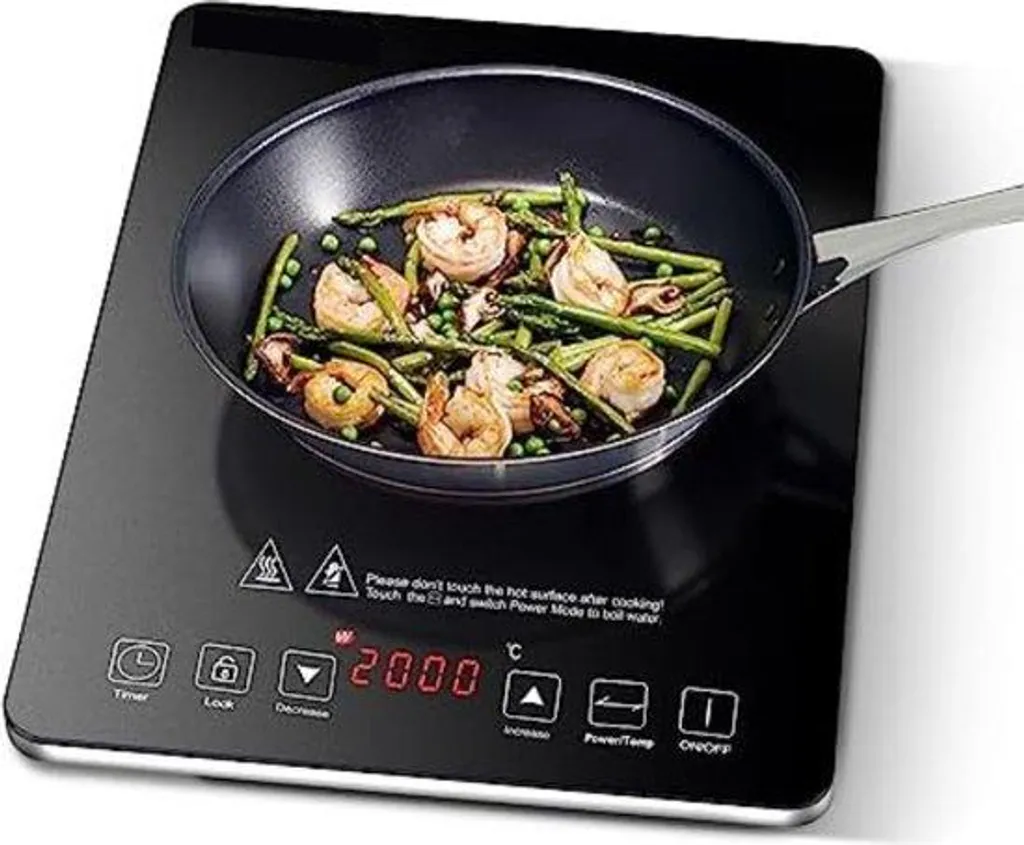 Plaque de cuisson électrique à poser sécurisée pour studio étudiant