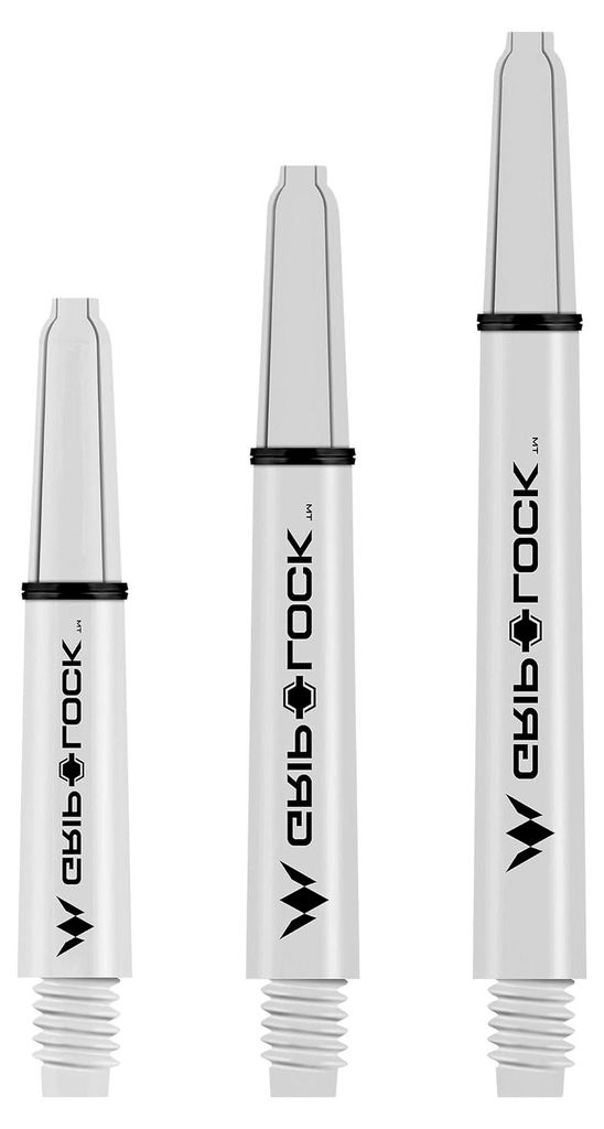 GripLock Nylon Schäfte | Tweenie Dart Stämme | Weiß
