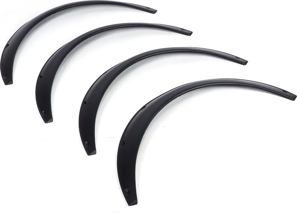 Extensions d'Ailes Universelles 3.5 pouces - Kit 4x Souple Garde-Boue