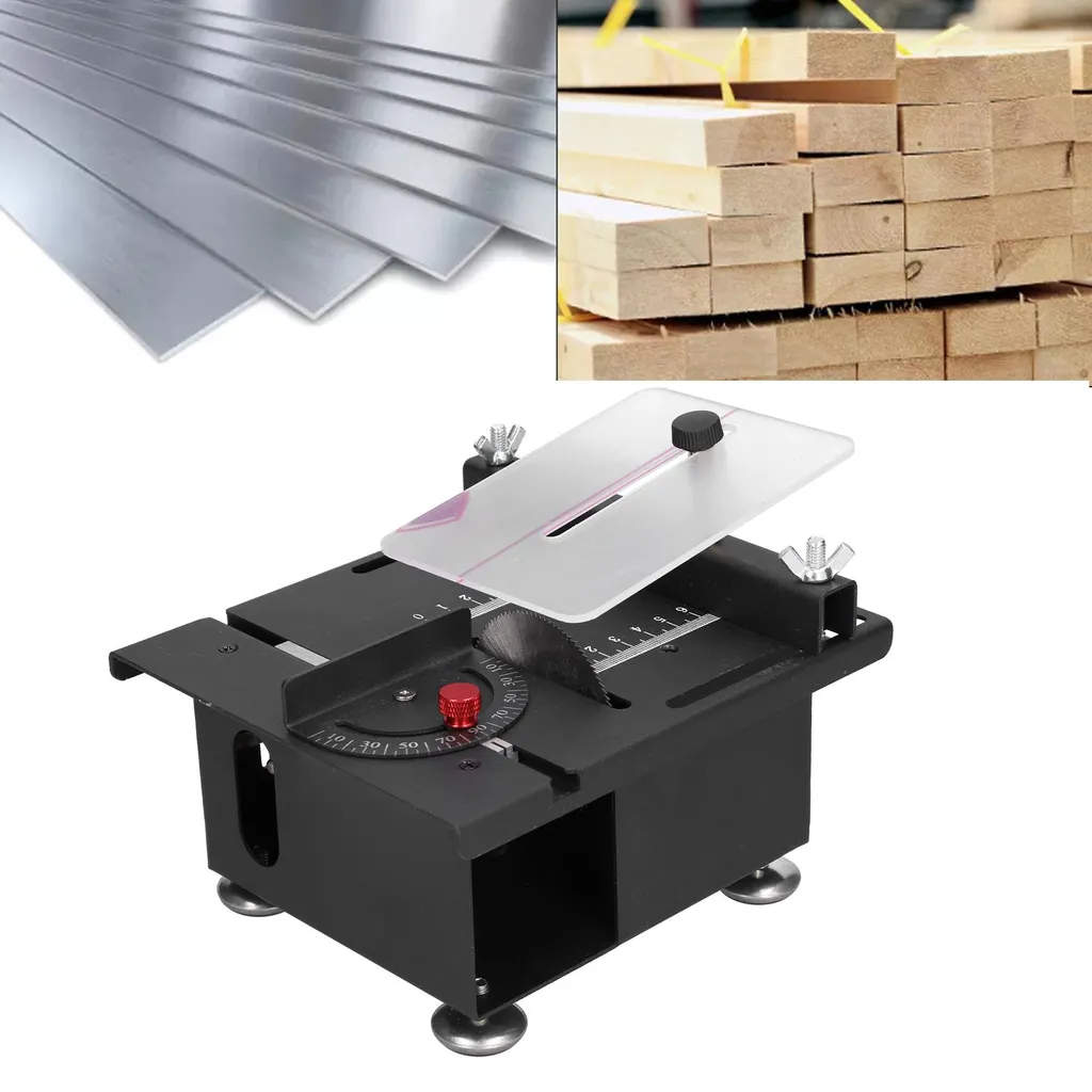 Scie circulaire de table pour maquettes bois et petits travaux de DIY