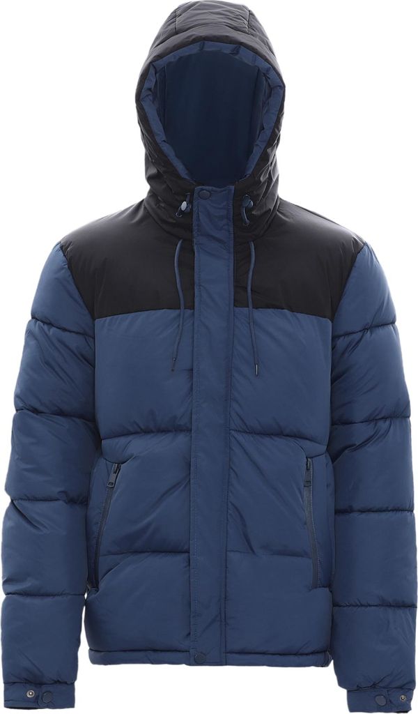 OCY herren jacke - dunkleblaugrün schwarz, XXL