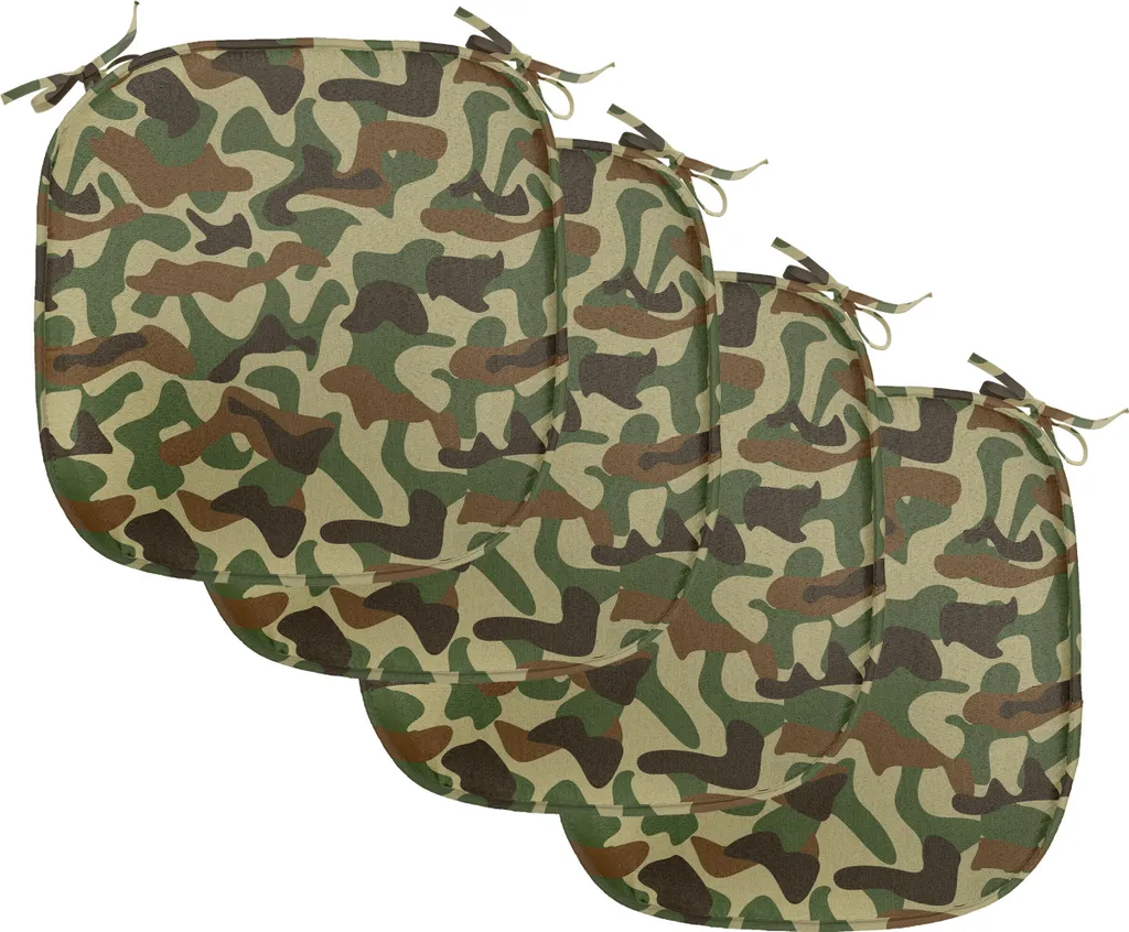 Set 4 Fodere Sedie Mimetico Hunter in Wald 40x40 - Abakuhaus Shop