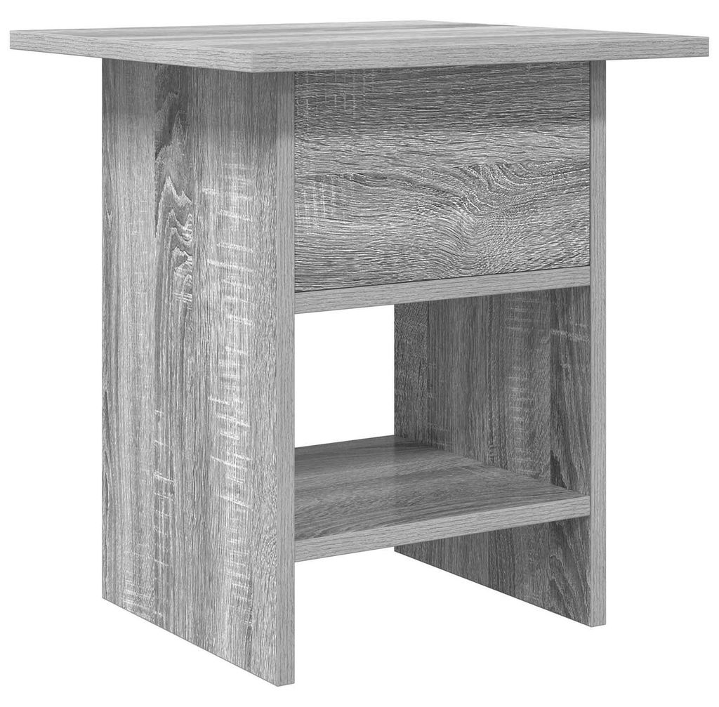 Nachttisch Graues Sonoma 41 x 40 x 45 cm Holzwerkstoff