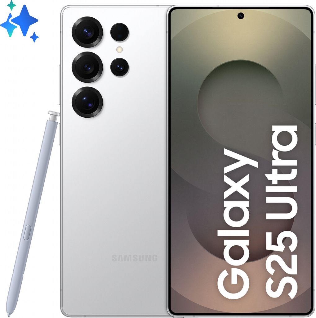 Samsung Galaxy S25 Ultra 256GB Titanium Whitesilver Produktbild