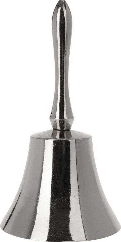 Glocke, 11x5,5 cm, silber Produktbild 