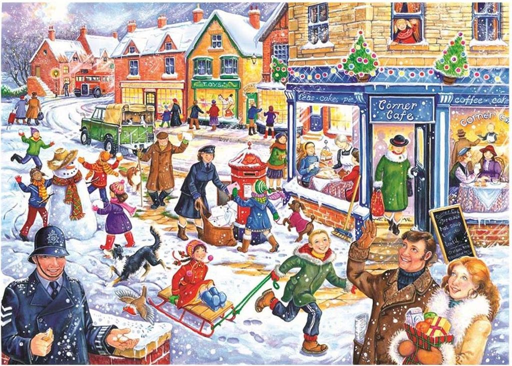 House of Puzzles Puzzle Schnee Winter 250 Teile