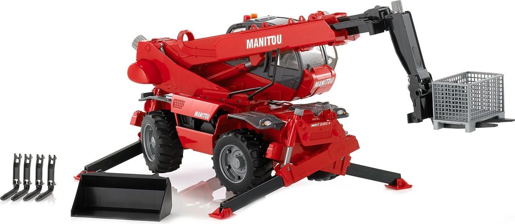 Bruder, cargadora telescópica Manitou MRT 2150 a escala Imagen del producto 