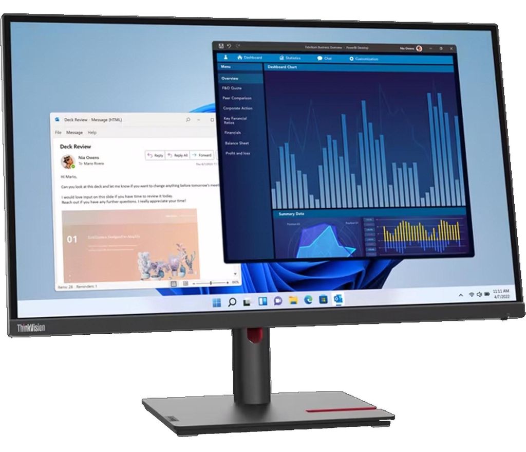 Lenovo ThinkVision T27p-30, LED-Monitor, (UltraHD/4K, IPS, Produktbild 