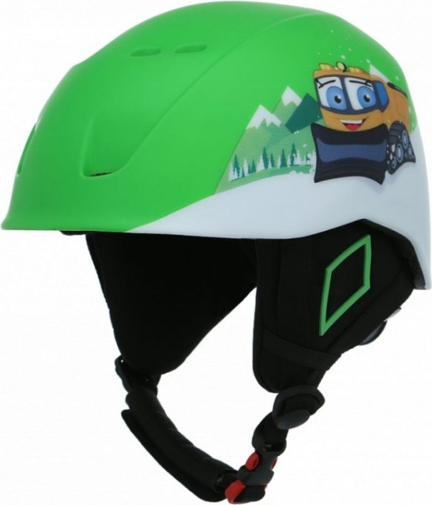 Kinderskihelm STUF Tiger XS Grün Grün 49-51 cm