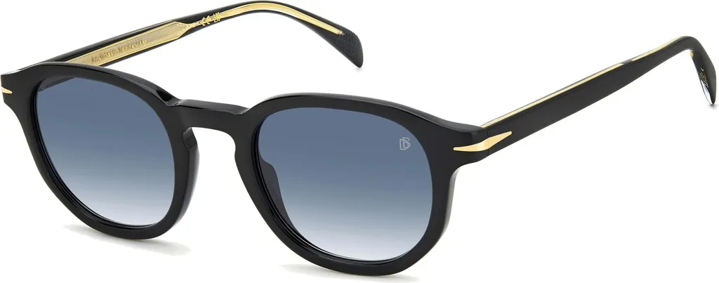 Lunettes de soleil David Beckham DB 1007/S Verres Polarisés Noir 807/08