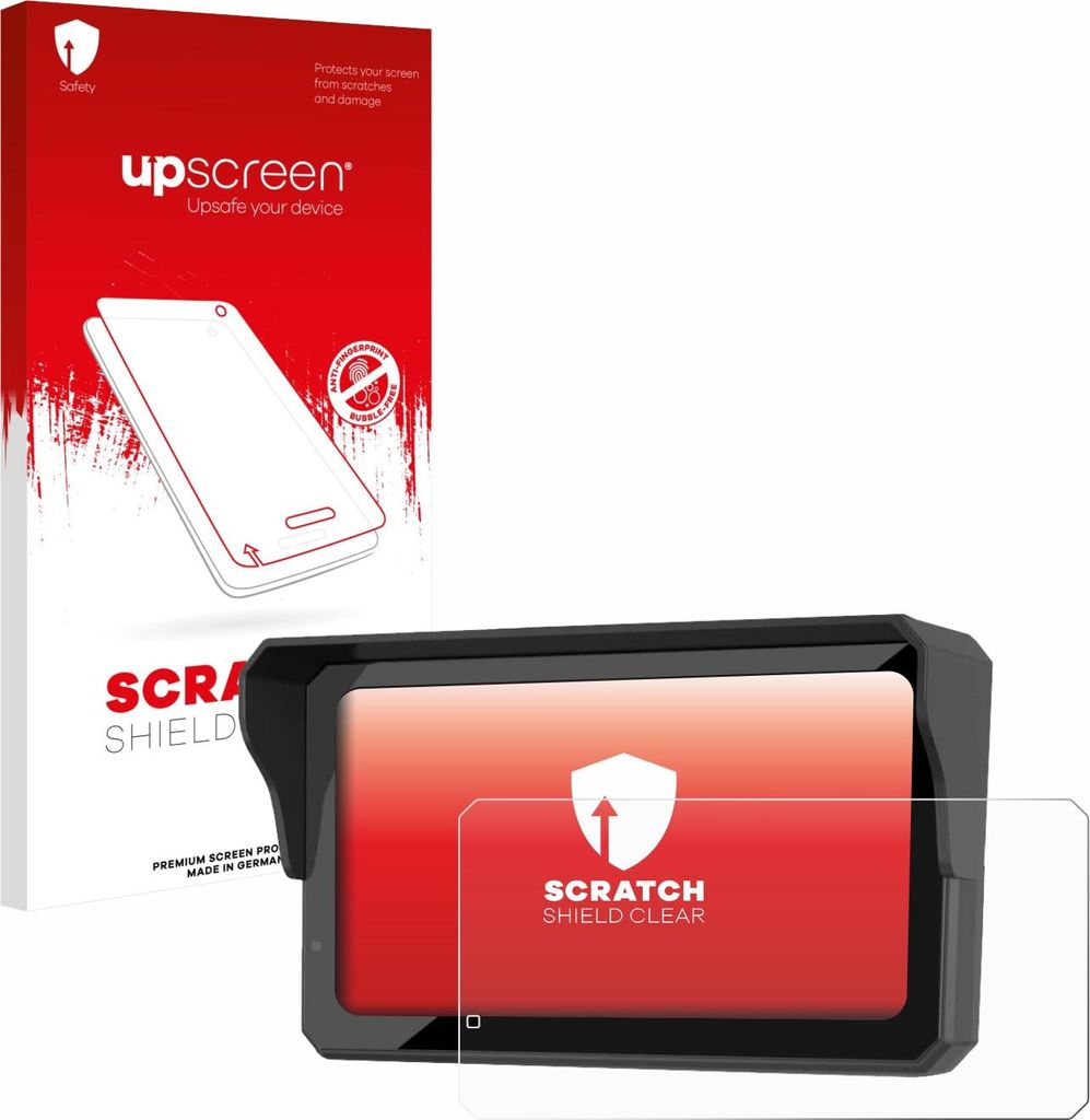 upscreen Schutzfolie für Carpuride W602BS Pro Displayschutz Displayschutzfolie Folie Klar Transparent