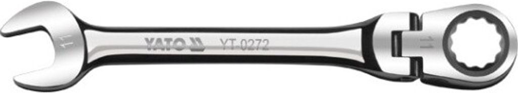 YATO Ratschen-Ringgabelschlüssel YT-0272 Chrom-Vanadium-Stahl