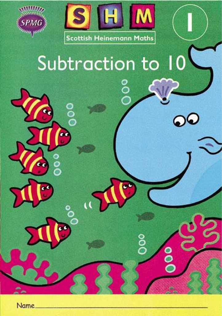 Scottish Heinemann Maths 1: Subtraktion bis 10 Activity Book 8 Pack