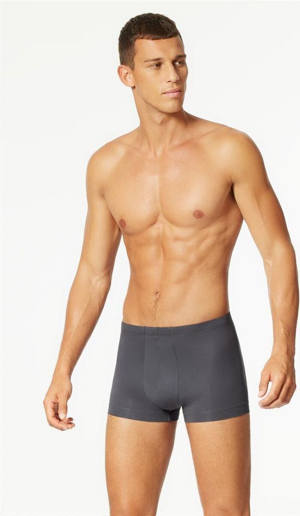 Schiesser Herren 3PACK Shorts dunkelgrau Pack (Mehrfach) Gr. S