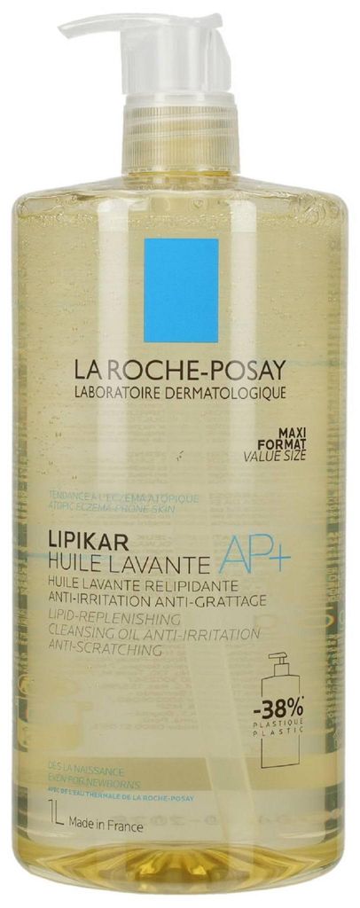 Olio doccia e bagno addolcente per pelli sensibili Lipikar Immagine del prodotto 
