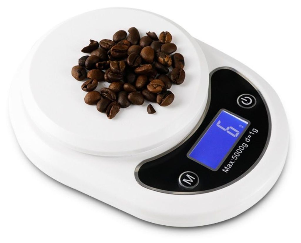 INF Digitale Küchenwaage 5kg Präzision 0,1g ABS Material Backlit LCD für Küche
