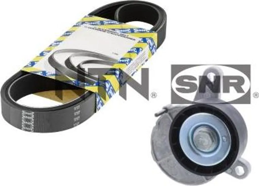 SNR KA857.18 Set di cinghie trapezoidali dentate OE 04L260849C compatibile con Touran, Tiguan, Sharan, Scirocco, Passat 3BG, Passat Alltrack, Jetta, Golf VII, Golf Sportsvan, Golf Alltrack, CC, Caddy, Beetle, Arteon, Yeti, Superb, Rapid, Octavia, Kodiaq, Toledo, Leon, Alhambra, TT, Q5, Q3, A6 4G, A5 F5, A5 8T, A5 8F, A4 8W, A4 8K, A3 8V, A1 8X