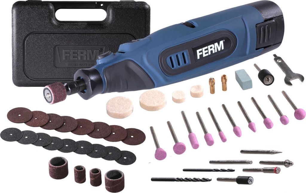 FERM Akku-Multitool 12 V 1,5 A Li-Ion CTM1016 Produktbild 