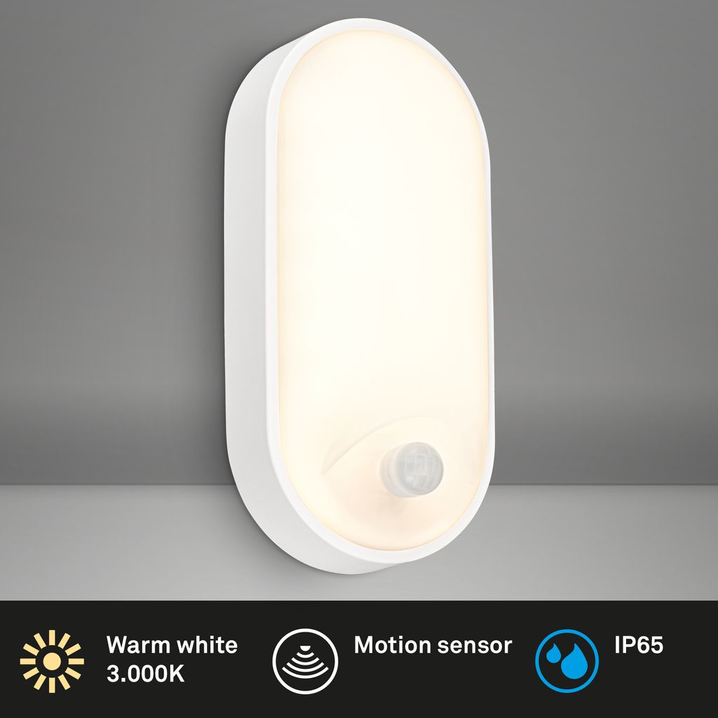 Briloner Ruch LED nástěnné venkovní svítidlo IP65, detektor Obrázek produktu 