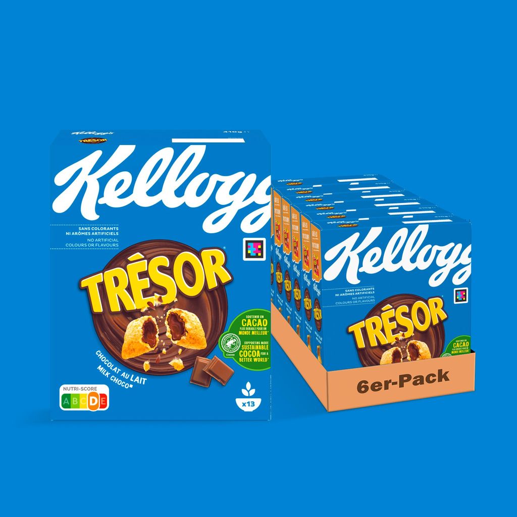 Kellogg's Tresor Milk Choco - 6x 410g Produktbild 
