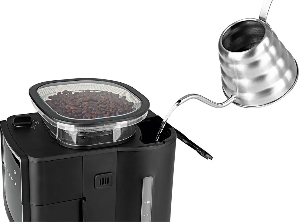 Cafetière filtre programmable avec broyeur intégré et verseuse isotherme - 11
