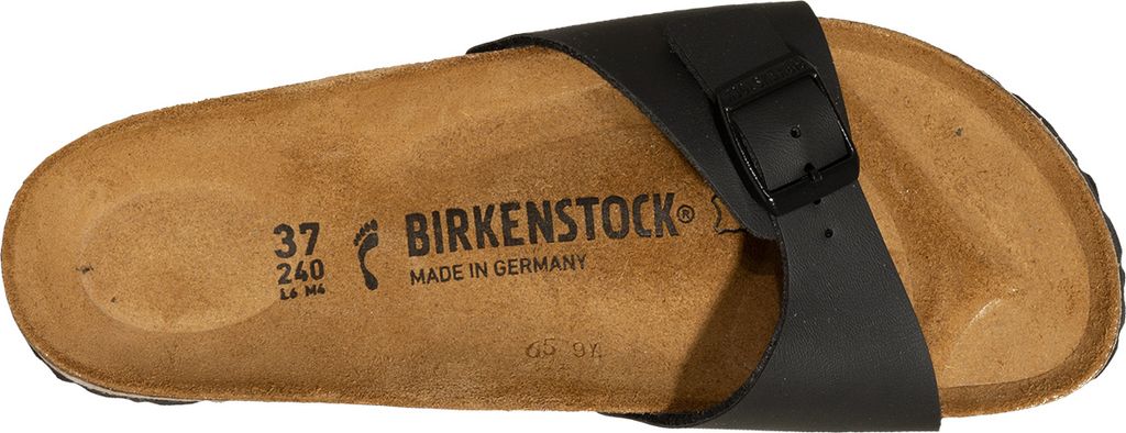 Birkenstock Madrid Birko-Flor schwarz schmale Weite Gr. 39 Produktbild 10