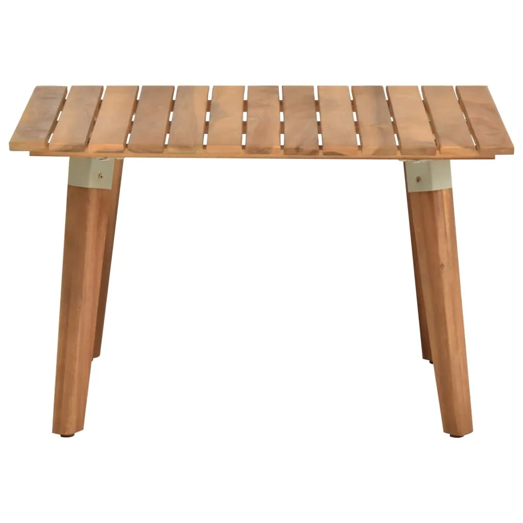 SYFAX™ Coffee Table Giardino Acacia: Il Tavolino Instagrammabile 60x60