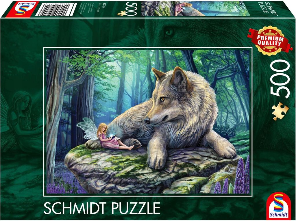 Schmidt Spiele Polyurethan500T Wolf und Elfe 0 0 STK
