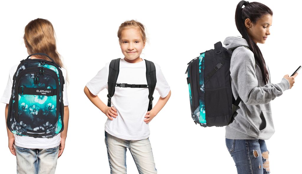 Schulrucksack Set 2 Teile Elephant Hero Signature Rucksack Produktbild 2