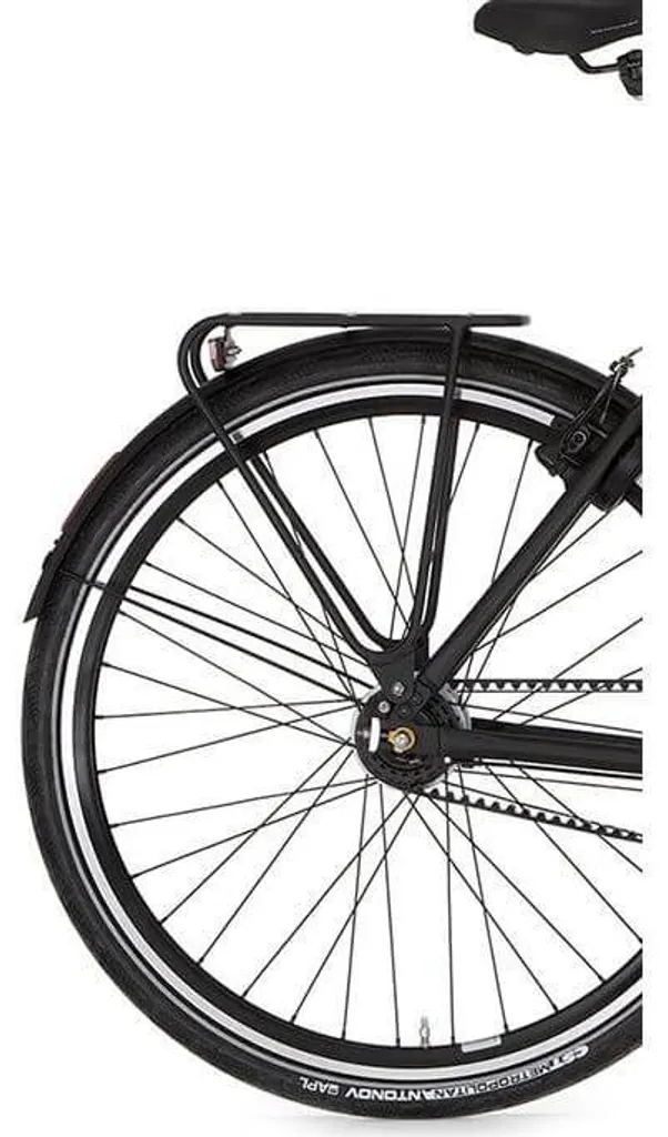 Garde-boue vélo 28 pouces Cortina Mozzo Ilu noir pour roue arrière