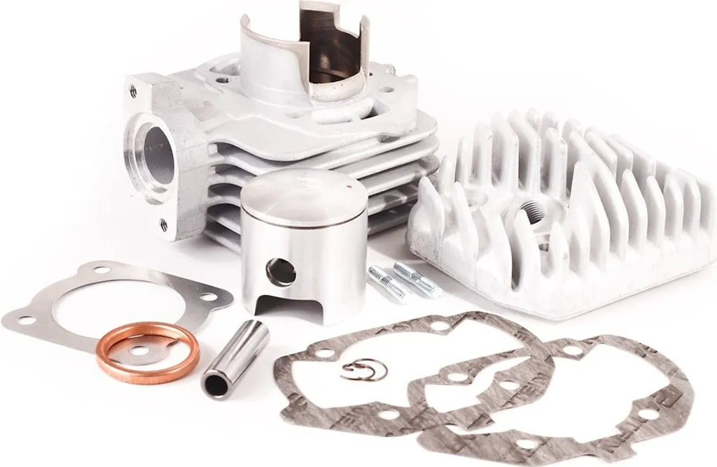 Haut Moteur 70cc Airsal T6 Racing Alu pour Scooter Peugeot AC Couché
