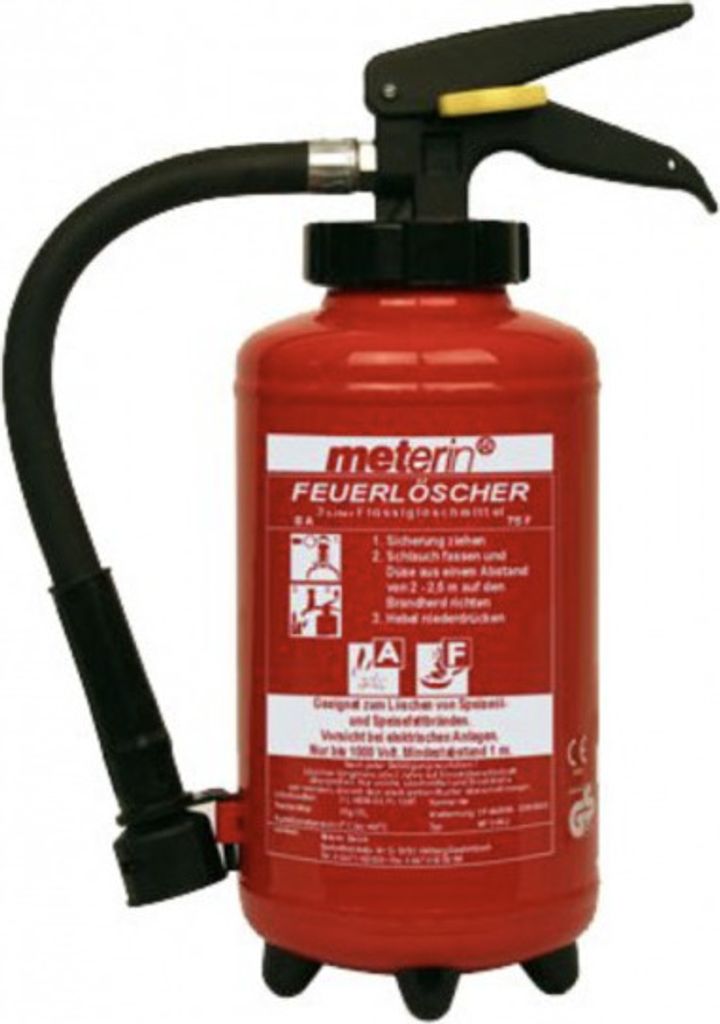 Feuerlöscher Fettbrandlöscher Meterin 3L