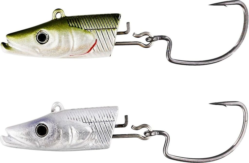 Westin Sandy Andy Weedless Jig Spare Head - 2 Jighaken, Farbe:Tobis Ammo, Gewicht / Länge / Hakengröße:9g / für 7.5cm Köder / Gr. 2