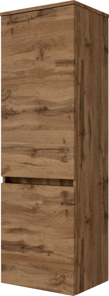 Held Möbel Midischrank Baabe 40 cm Wotaneiche/Wotaneiche
