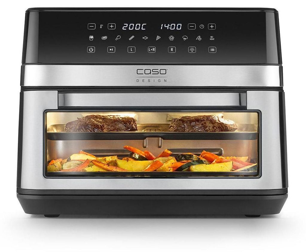 Caso 3186 AirFry Duo Chef Doppel-Heißluftfritteuse (14 L Produktbild 